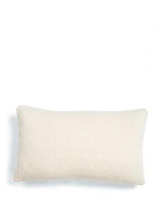 ESSENZA Knitted Ajour Antique white Sierkussen 30 x 50 cm