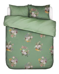 ESSENZA Laurine Shale green Dekbedovertrekset 200 x 220 cm