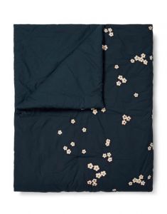 ESSENZA Leia Nightblue Sprei 220 x 265 cm