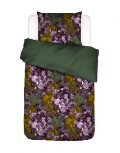 ESSENZA Leila Forest green Dekbedovertrekset 140 x 220 cm