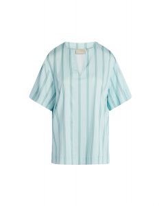 ESSENZA Lily Lova Pastelblauw Top korte mouw XXL