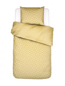 Essenza & Co Lily melody Dekbedovertrek lemon yellow