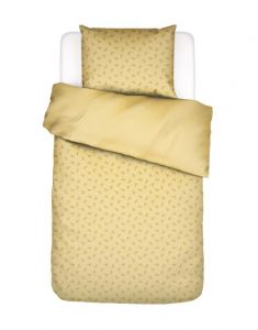 ESSENZA & CO Lily melody lemon yellow Dekbedovertrekset 140 x 220 cm