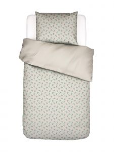 Essenza & Co Lily melody Dekbedovertrek Tofu taupe