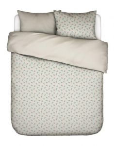 ESSENZA & CO Lily melody Tofu taupe Dekbedovertrekset 240 x 220 cm