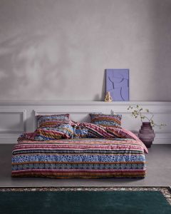 ESSENZA Lita Mauve Dekbedovertrekset 240 x 220 cm