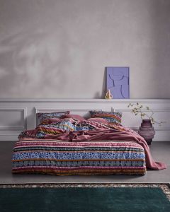 ESSENZA Lita Mauve Dekbedovertrekset 200 x 220 cm