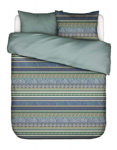 ESSENZA Lita Surf green Dekbedovertrekset 240 x 220 cm