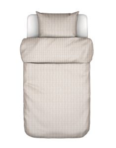 Marc O'Polo Loke Oatmeal Dekbedovertrek 1p set 140x200/220 + 1 sloop