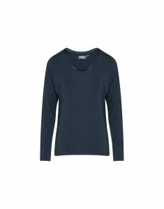 ESSENZA Luyza Uni Slate grey Top lange mouw L
