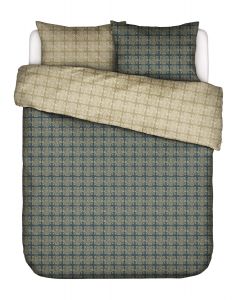 ESSENZA Luz Slate grey Dekbedovertrekset 200 x 220 cm