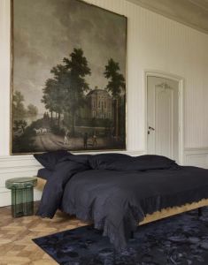 ESSENZA Maen Nightblue Dekbedovertrekset 140 x 220 cm