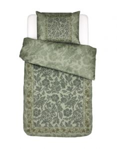 Essenza Maere Comforting green Dekbedovertrekset 140 x 220 cm
