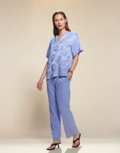 Essenza Mare Charley Lavender blue Lange broek XL