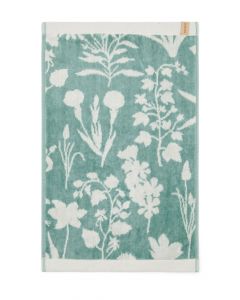 ESSENZA Maribel Surf green Gastendoek 30 x 50 cm