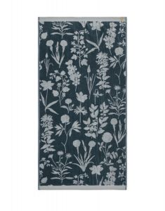 ESSENZA Maribel Slate grey Handdoek 50 x 100 cm