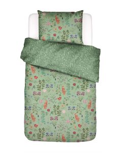 ESSENZA Marigold Quiet green Dekbedovertrekset 140 x 220 cm