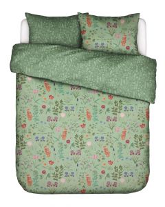 ESSENZA Marigold Quiet green Dekbedovertrekset 240 x 220 cm