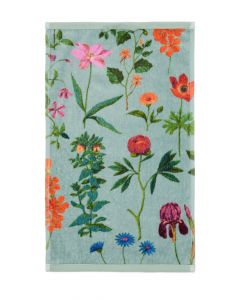 ESSENZA Marigold Surf green Gastendoek 30 x 50 cm