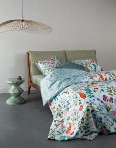 ESSENZA Marigold Pastelblauw Kussensloop 60 x 70 cm