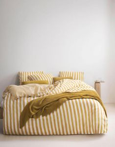Marc O'Polo Mikkeli Sunrise yellow Dekbedovertrekset 240 x 220 cm