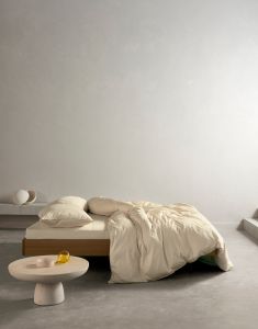 Essenza Minte Oatmeal Dekbedovertrek 2p set 240x200/220 + 2 slopen