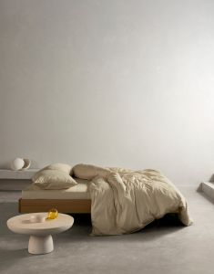 Essenza Minte Taupe Dekbedovertrek 2p set 260x200/220 + 2 slopen