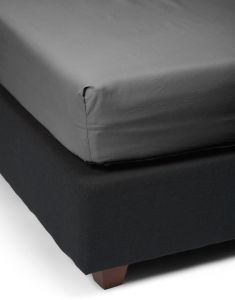 ESSENZA Minte Global grey Hoeslaken 200 x 200 cm