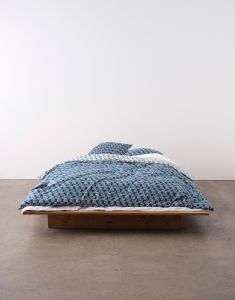 Marc O'Polo Monogram Space blue Dekbedovertrekset 240 x 220 cm