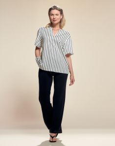 Essenza Nora Uni Antraciet Lange broek XS