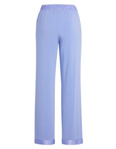 ESSENZA Nora Uni Lavendelblauw Lange broek S