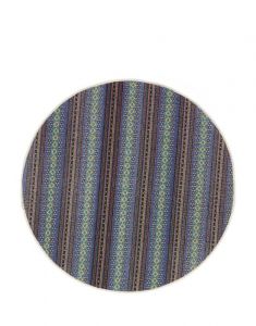 ESSENZA Ophelia Midnight swim Rond klein vloerkleed 90 cm