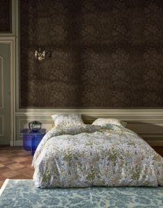 ESSENZA Ophelia Hazy Blue Dekbedovertrekset 240 x 220 cm