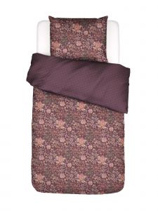 ESSENZA Ophelia Dekbedovertrek plum wine