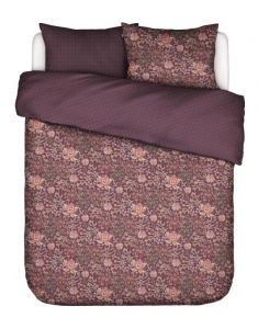 ESSENZA Ophelia Plum wine Dekbedovertrekset 240 x 220 cm
