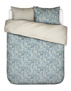 ESSENZA Ophelia Smoke blue Dekbedovertrekset 260 x 220 cm