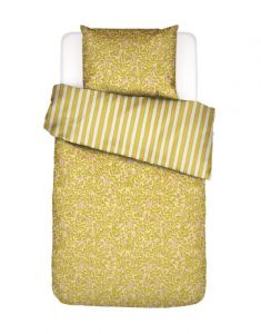 ESSENZA & CO Petite berry lemon yellow Dekbedovertrekset 140 x 220 cm