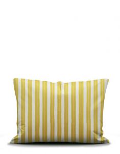 ESSENZA & CO Petite berry lemon yellow Kussensloop 60 x 70 cm