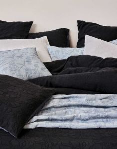 ESSENZA Philippine Antraciet Sprei 220 x 265 cm