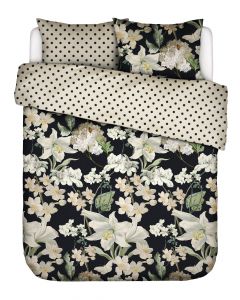 ESSENZA Rosalee Antraciet Dekbedovertrekset 240 x 220 cm