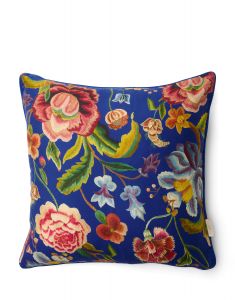 ESSENZA Roselina Ultra marine blue Sierkussen 50 x 50 cm