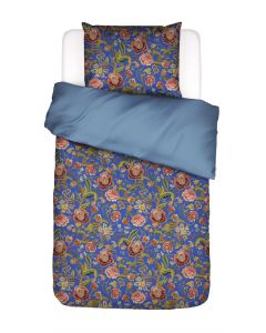 ESSENZA Roselina Ultra marine blue Dekbedovertrekset 140 x 220 cm