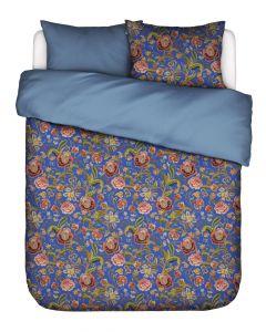 ESSENZA Roselina Ultra marine blue Dekbedovertrekset 240 x 220 cm