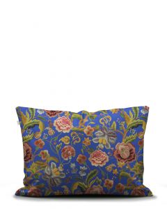 ESSENZA Roselina Ultra marine blue Kussensloop 60 x 70 cm