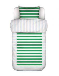 Marc O'Polo Sanna Vivid Green Dekbedovertrekset 140 x 220 cm
