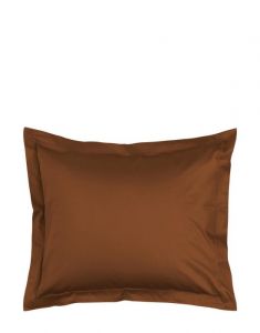 ESSENZA Satin Leather brown Kussensloop 60 x 70 cm