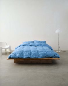 Marc O'Polo Senja Space blue Dekbedovertrekset 240 x 220 cm