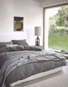Marc O'Polo Senja Stone Dekbedovertrekset 140 x 220 cm