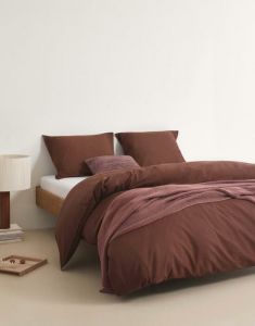 Marc O'Polo Senja Warm Earth Dekbedovertrekset 140 x 220 cm