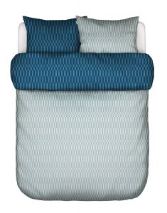Marc O'Polo Sillia Aquamarine Dekbedovertrekset 240 x 220 cm